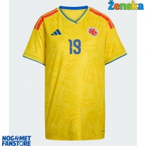 Kolumbija Rafael Santos Borre #19 Domaci Dres za Ženska SP 2026 Kratak Rukav